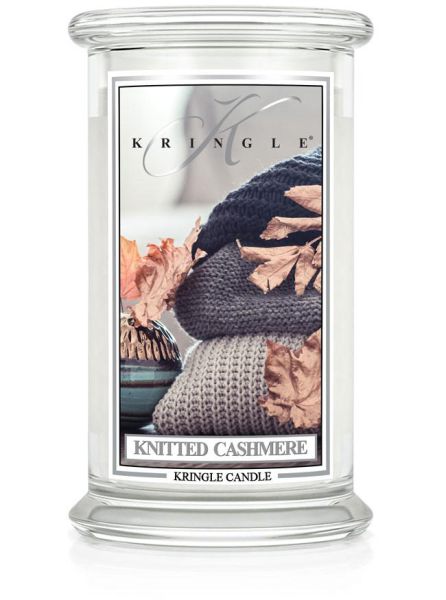 Knitted Cashmere 623g Kerze von Kringle Candle
