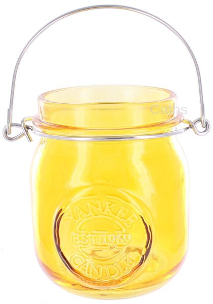 Yankee Candle Tea Light Jar Yellow