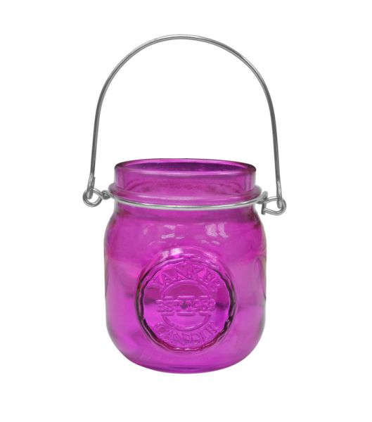 Yankee Candle Tea Light Jar Pink Yankee Candle Tea Light Jar Pink