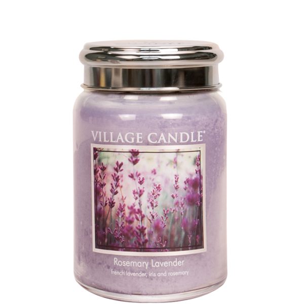 Village Candle Rosemary Lavender 602g Kerze