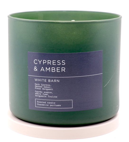 Cypress & Amber 411g Kerze von Bath and Body Works