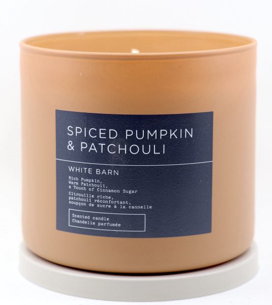Spiced Pumpkin & Patchouli 411g Kerze von Bath and Body Works