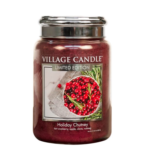 Village Candle Holiday Chutney 602g Kerze