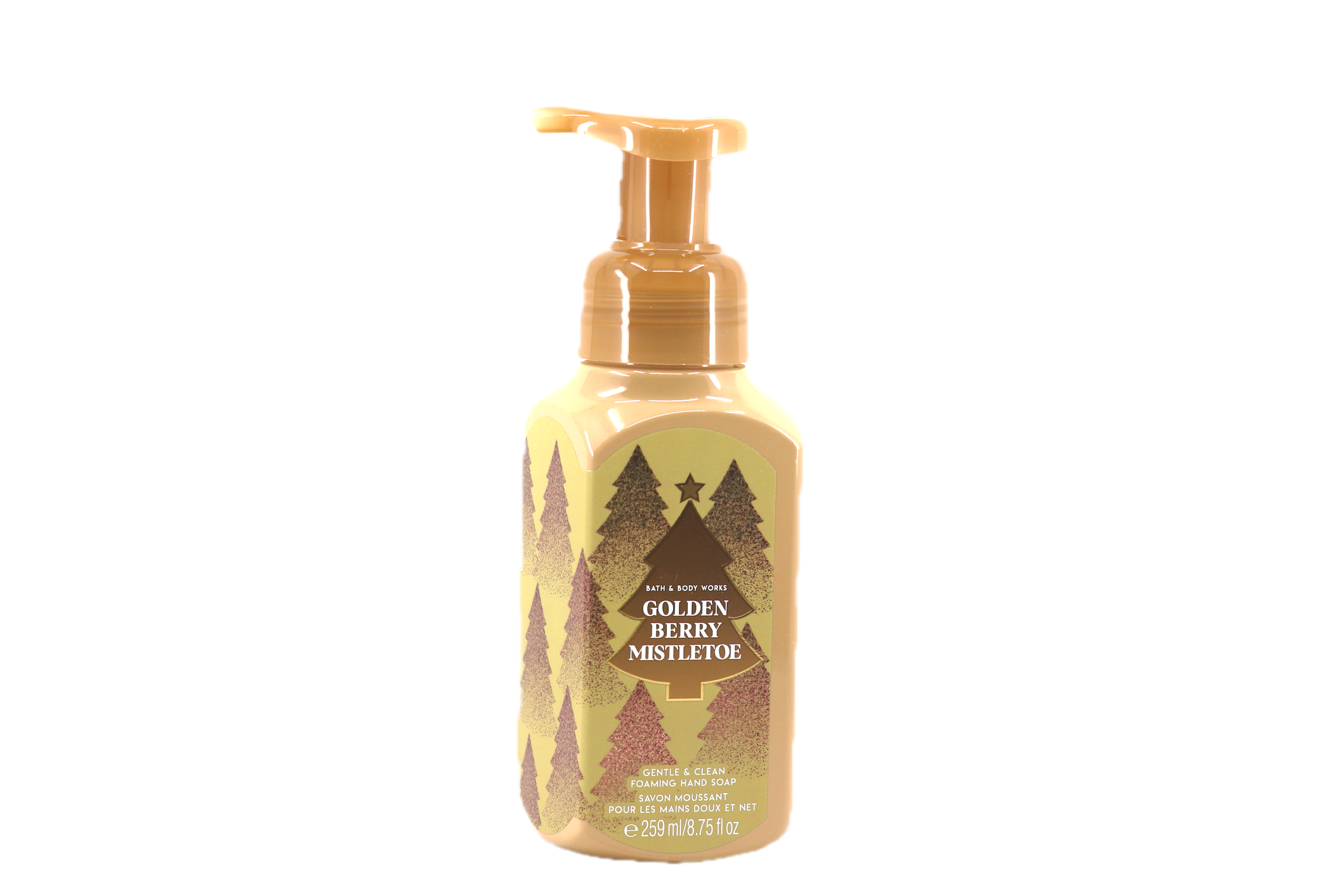 Bath & Body Works Golden Berry Mistletoe Gentle Foaming Hand Soap