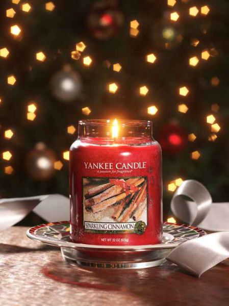 Yankee Candle Sparkling Cinnamon 623g