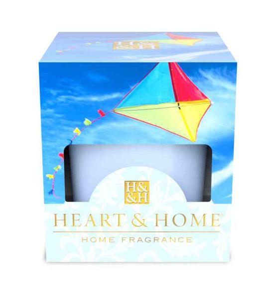 Heart & Home Himmelsblau Votivkerze 52g