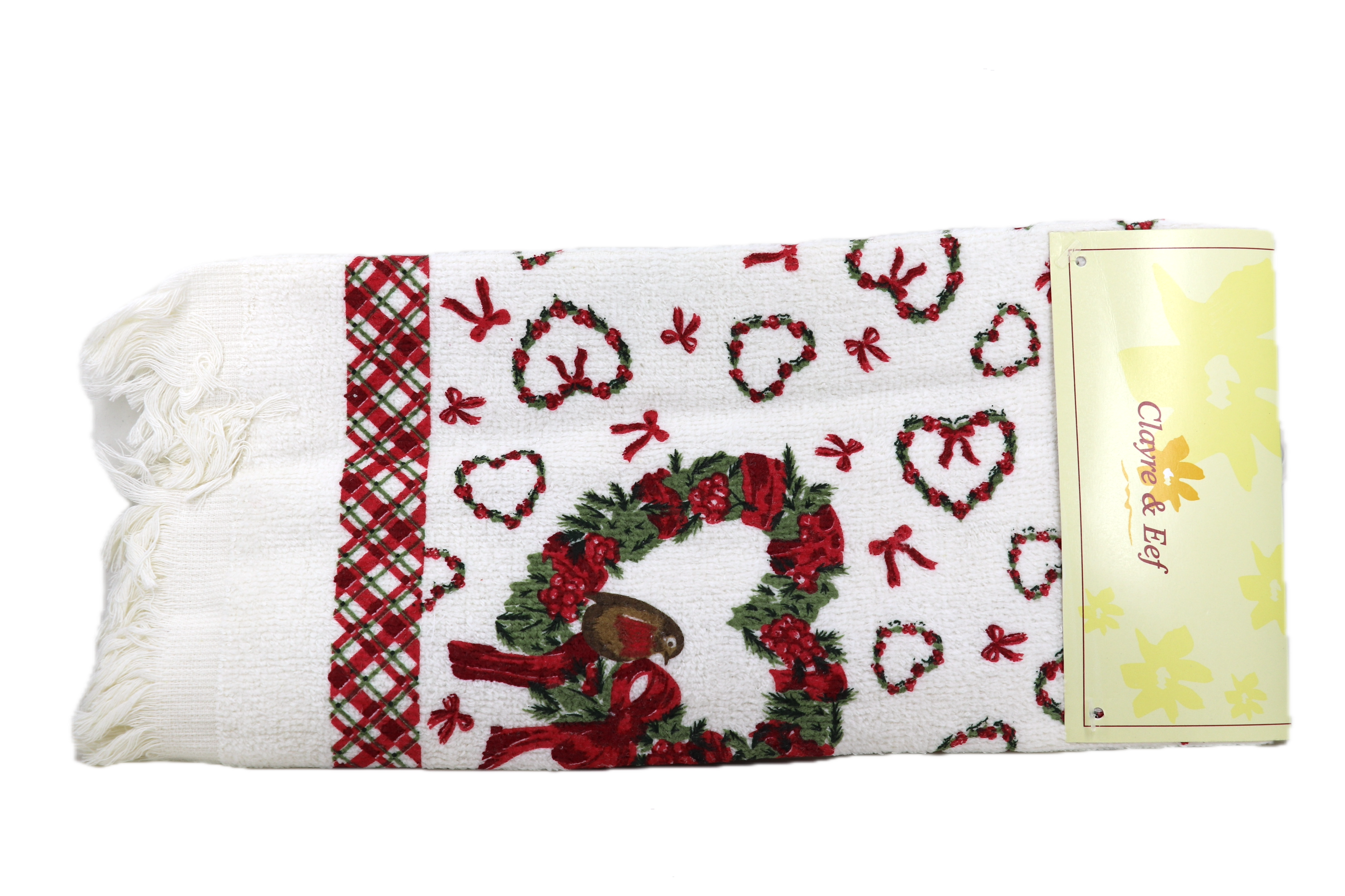 Clayre & Eef Geschirrtuch Herzen Clayre & Eef Geschirrtuch Herzen