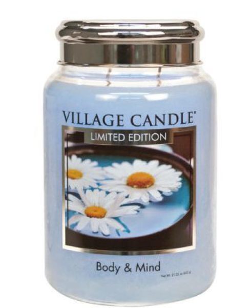 Body & Mind SPA 602g Kerze von Village Candle
