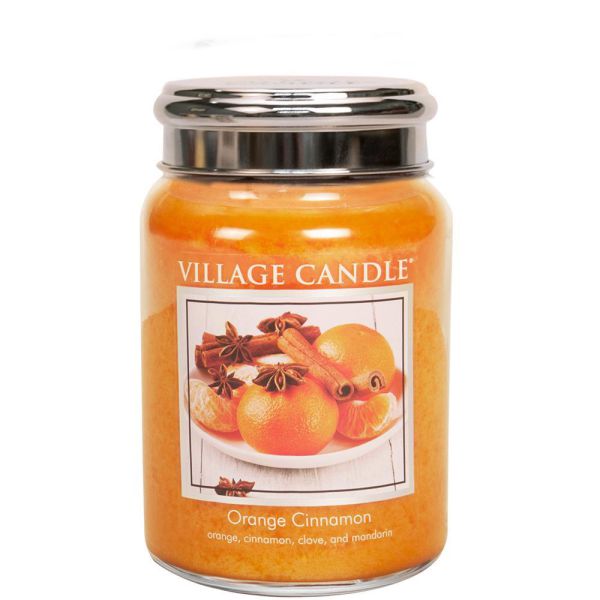 Village Candle Orange Cinnamon 602g Kerze TRADITION