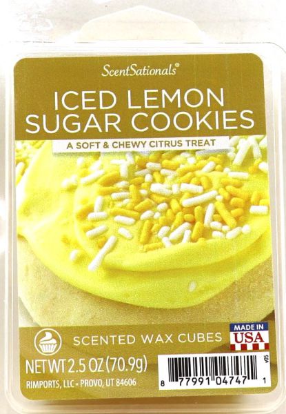 ScentSationals Iced Lemon Sugar Cookies Melt