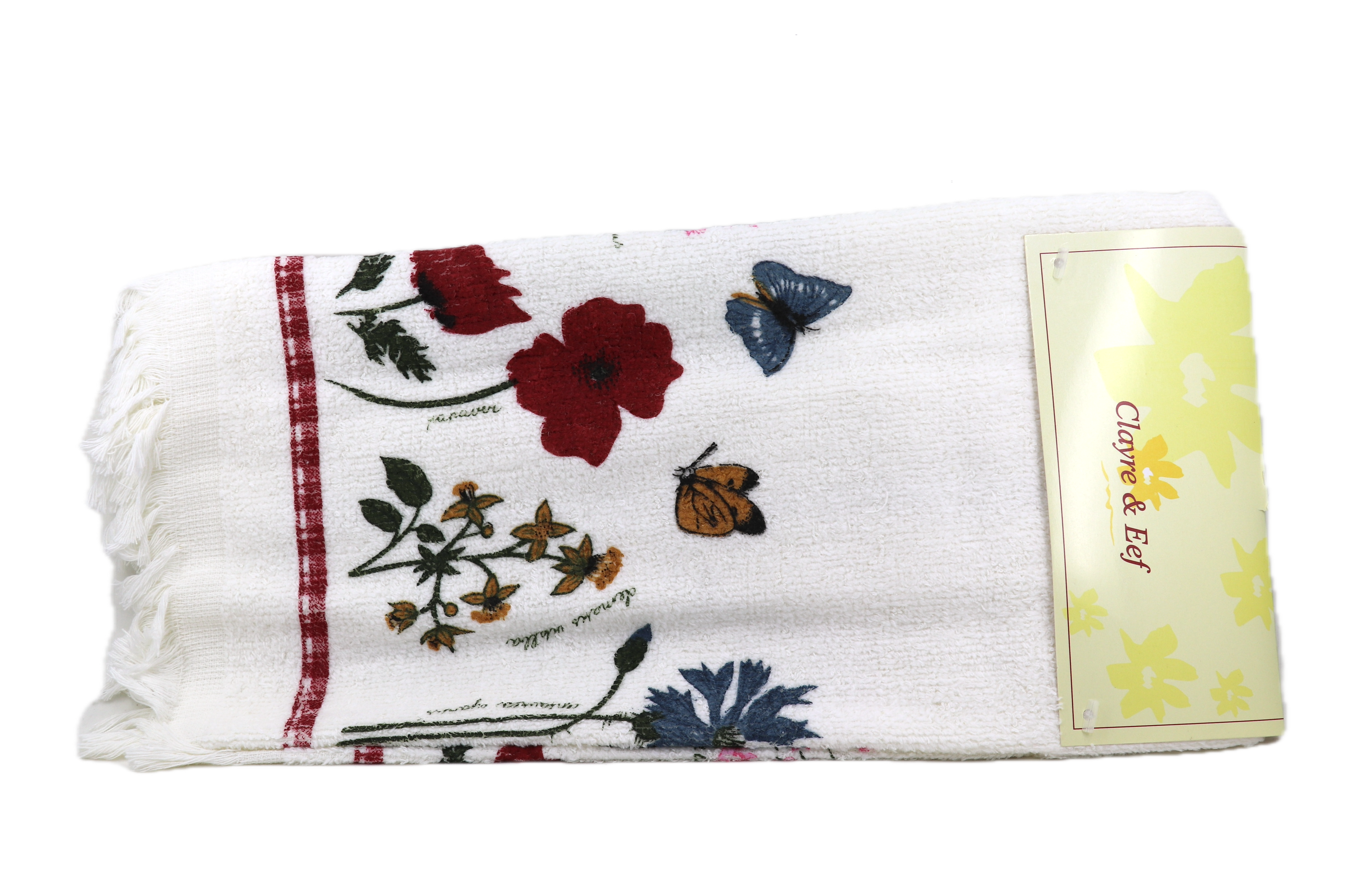 Clayre & Eef Geschirrtuch Schmetterlinge Clayre & Eef Geschirrtuch Schmetterlinge