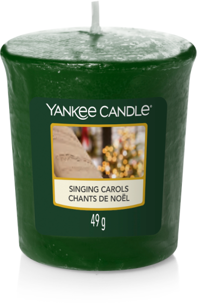 Singing Carols Sampler Votivkerze von Yankee Candle