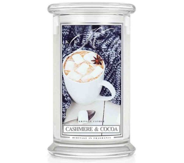 Cashmere & Cocoa 623g Kerze von Kringle Candle