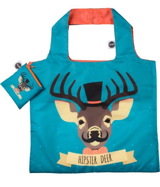 #ANY BAGS Lieblings- Einkaufstasche Hipster Deer #ANY BAGS Lieblings- Einkaufstasche Hipster Deer