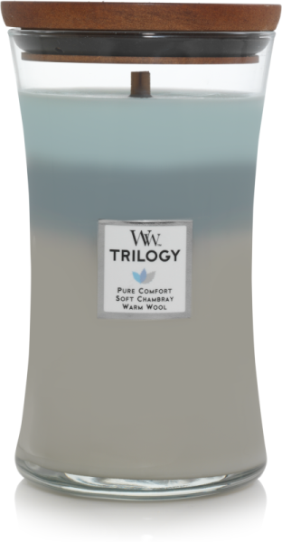 Trilogy Woven Comforts 610g Duftkerze von WoodWick