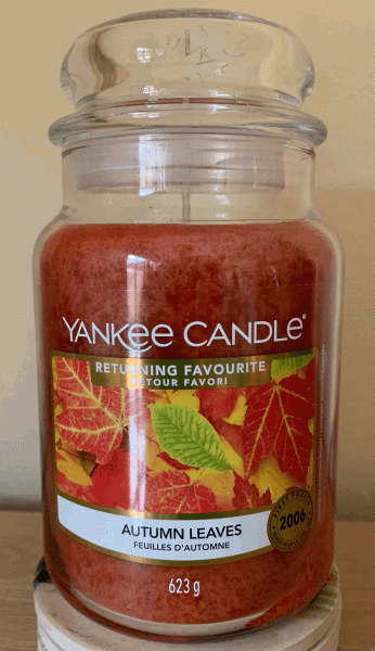 Autumn Leaves 623g Kerze von Yankee Candle