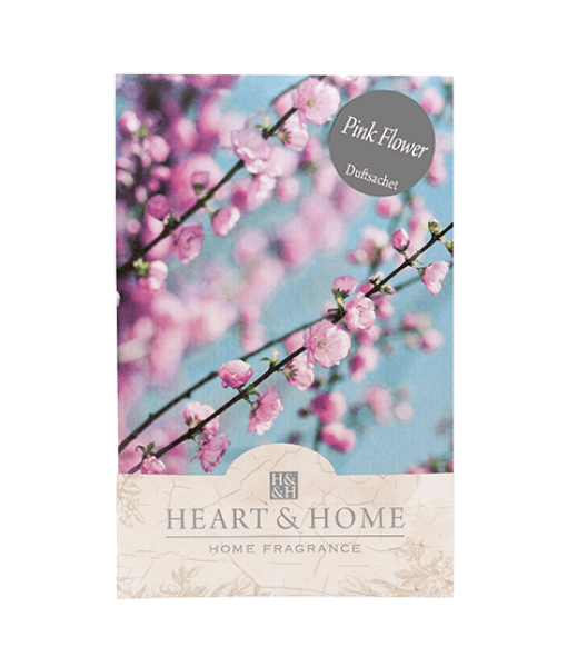 Heart & Home Pink Flower Duftsachet