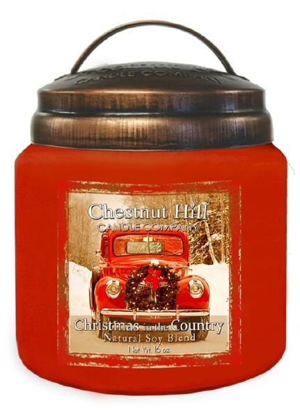Chestnut Hill Candle Christmas In The Country 454g Kerze