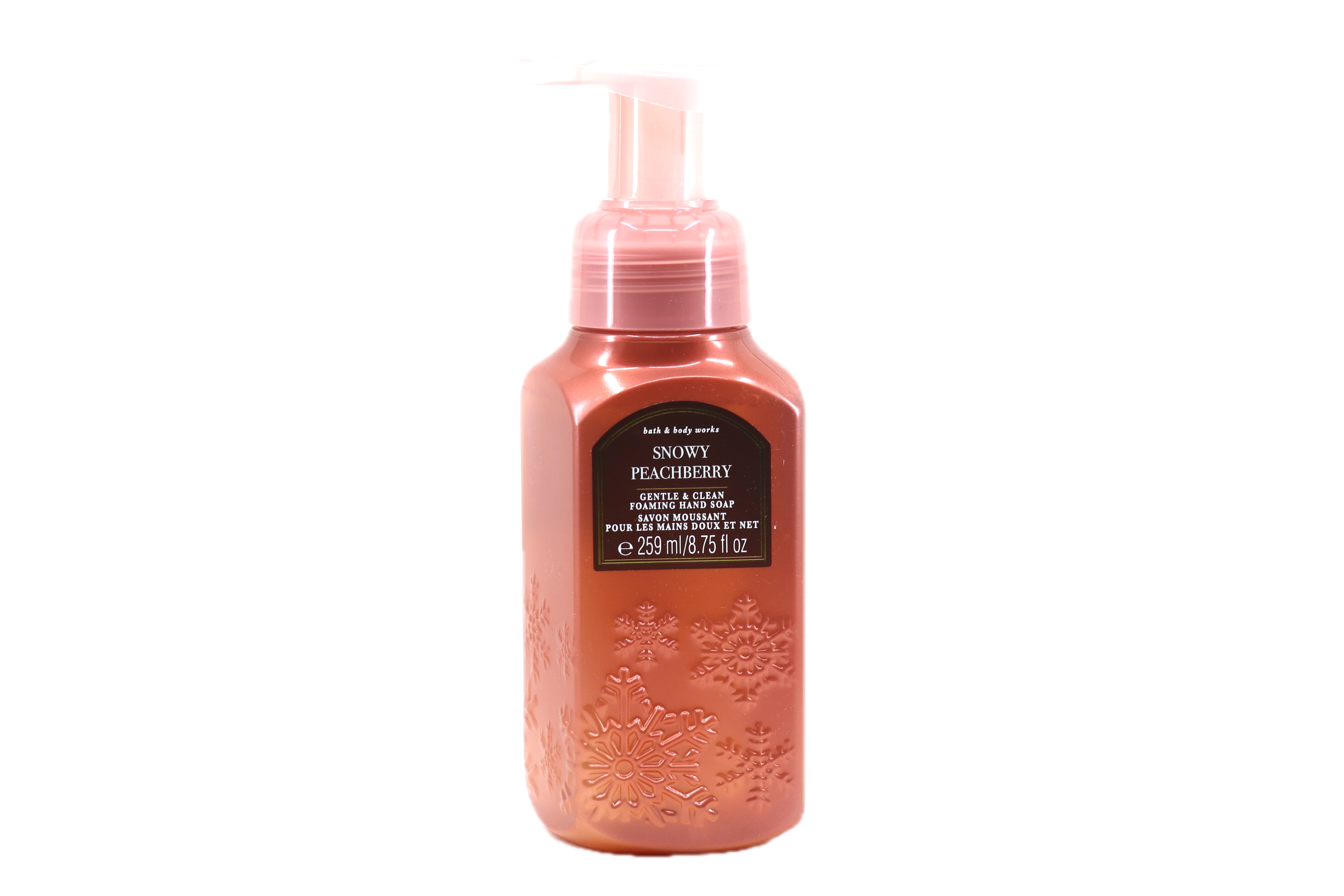 Bath & Body Works Snowy Peach Berry Gentle Foaming Hand Soap