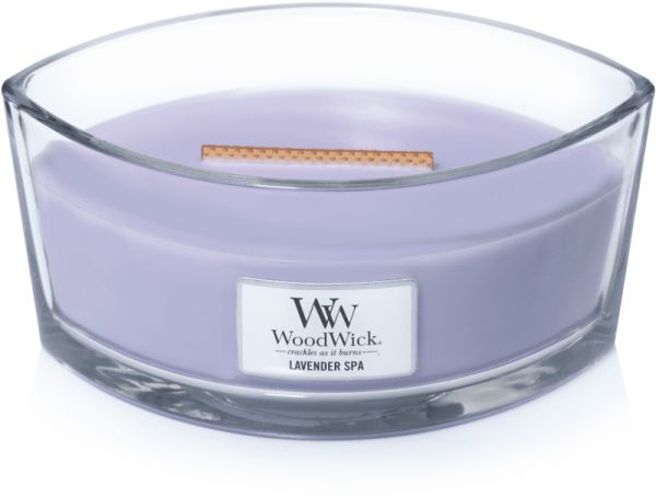 Lavender Spa Ellipse 454g Duftkerze von WoodWick Lavender Spa Ellipse 454g Duftkerze von WoodWick