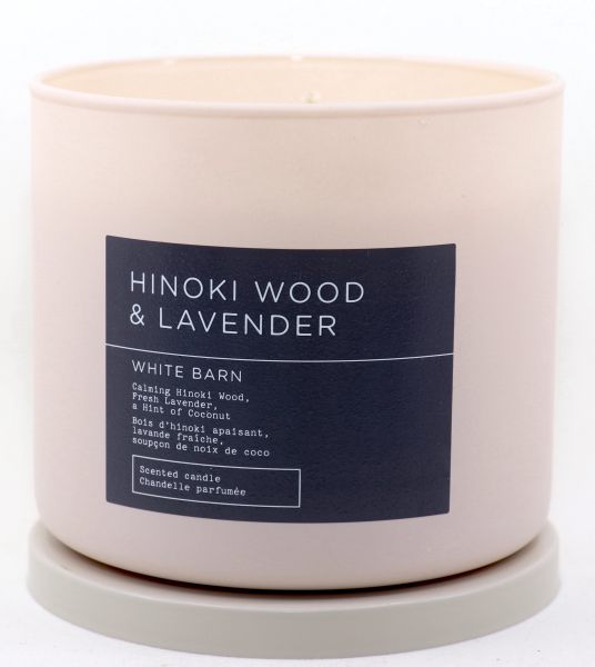 Hinoki Wood & Lavender 411g Kerze von Bath and Body Works