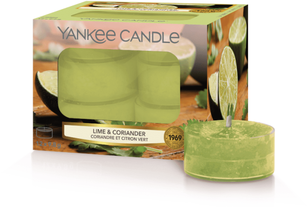 Yankee Candle Lime & Coriander Teelichter