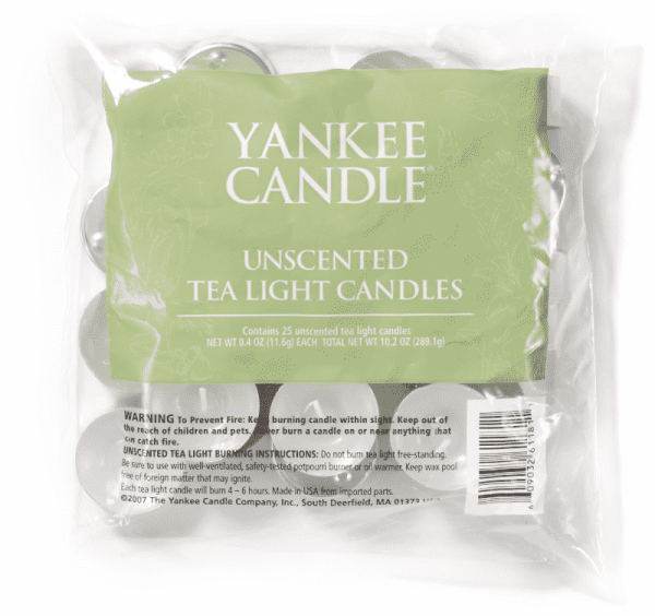 Yankee Candle unbeduftete Teelichter