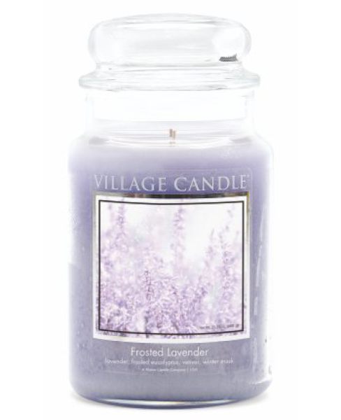 Frosted Lavender 602g Kerze von Village Candle