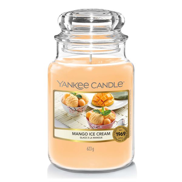 Mango Ice Cream 623g Kerze von Yankee Candle
