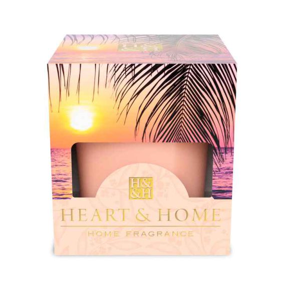 Heart & Home Paradise Sunset Votivkerze 52g