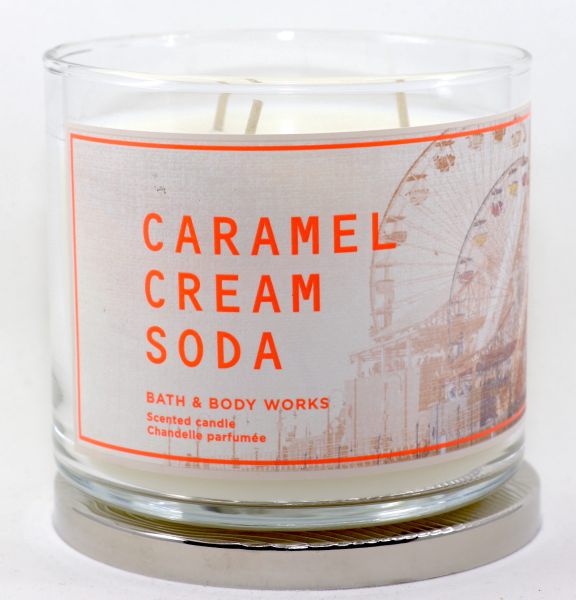 Caramel Cream Soda 411g Kerze von Bath and Body Works